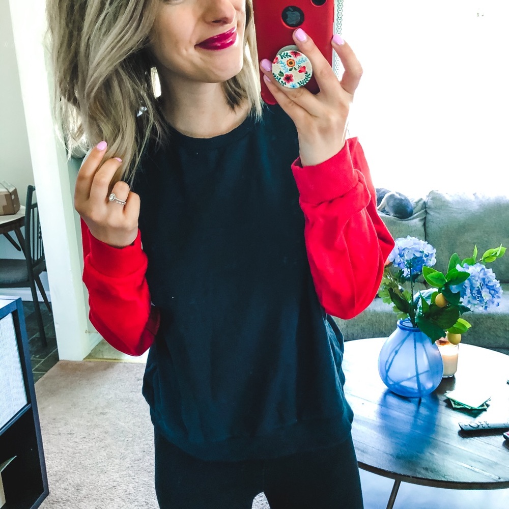 H&M Divided Block Color Sweater Small - Picture 2 of 5